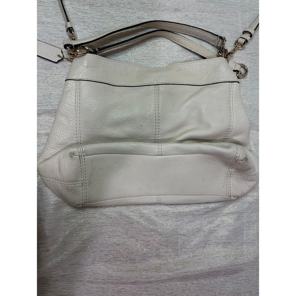 Off white vintage Lexi shoulder coach bag purse - Picture 5 of 9